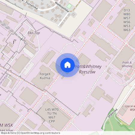 ul. Żwirki i Wigury, Dąbrowskiego, Rzeszów, podkarpackie