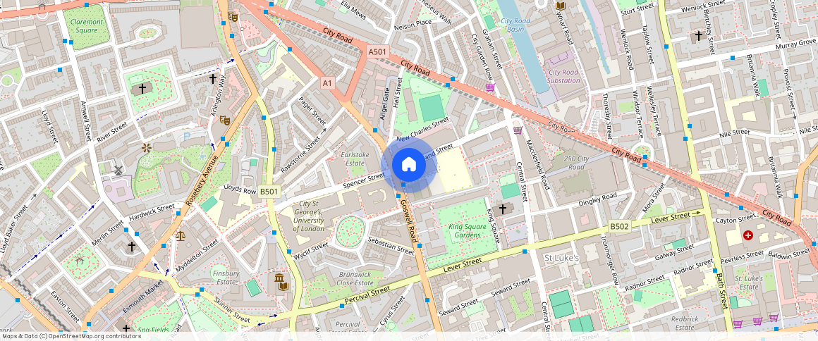 Masons Yard, London, EC1V