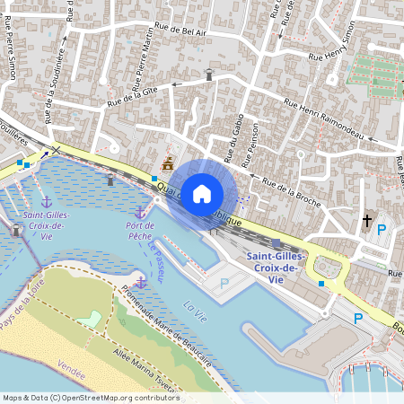 Quai de la République, Saint-Gilles-Croix-De-Vie