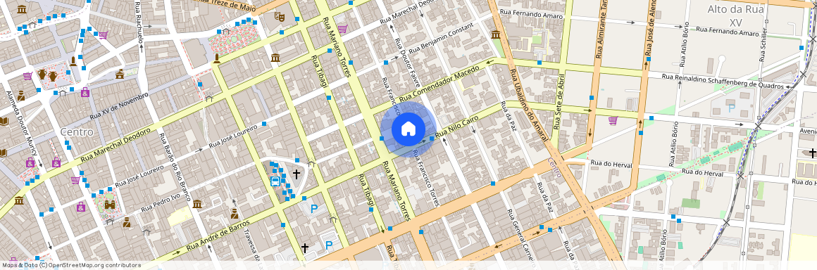 R Francisco Torres, 270 - 80.060-130 - Centro - Curitiba