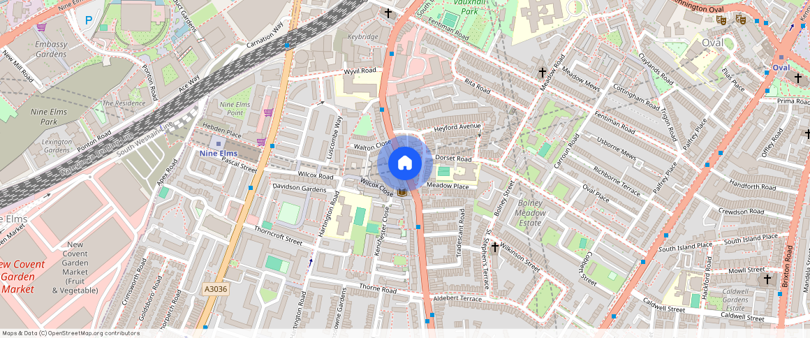 South Lambeth Rd, London, SW8