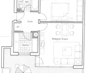 2-Zimmer-Wohnung mit Dachterasse in zentraler Lage - Photo 1