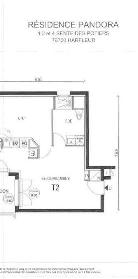 Location Appartement 2 pièces 43m² HARFLEUR 76700 - Photo 2