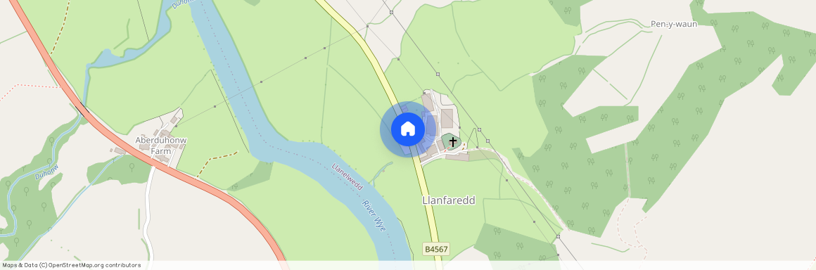 Llanfarredd, Builth Wells, Powys, LD2