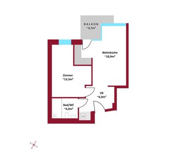 ERSTBEZUG | Außenflächen mit direktem Blick auf den Kahlenberg | vo... - Photo 6