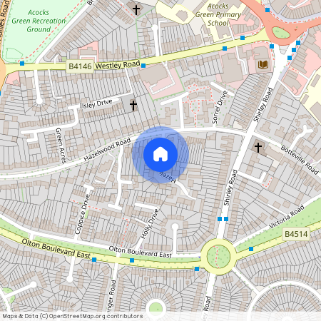 Hazeltree Croft, Birmingham, West Midlands, B27