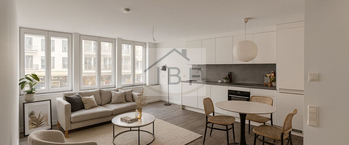 Elegante 2-Zimmer-Wohnung (klimatisiert) mit Aufzug in bester Siegener Innenstadtlage - Photo 1