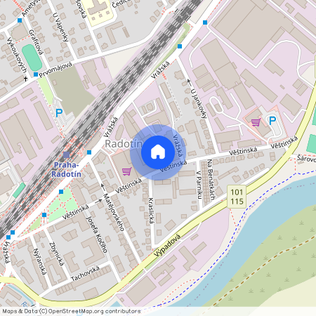 Věštínská, Praha 5 - Radotín