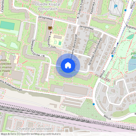 ul. Myśliwska, Niebuszewo, Północ, Szczecin, zachodniopomorskie