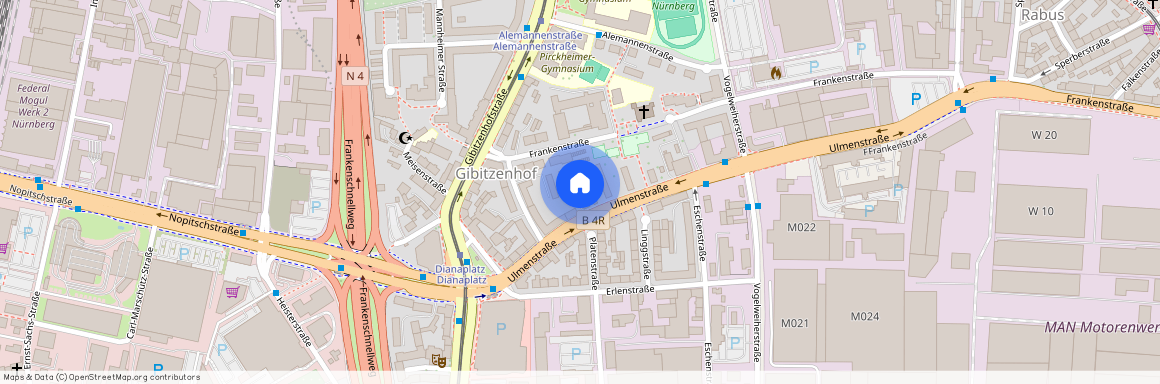 Ulmenstraße 19, 90443 Nürnberg (Mittelfr) - Südstadt
