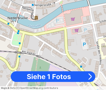 2 Raum Wohnung mit Badewanne in zentrumsnähe - Foto 1