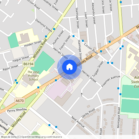 The Heys, Mossley Road, Ashton-under-Lyne, Greater Manchester, OL6