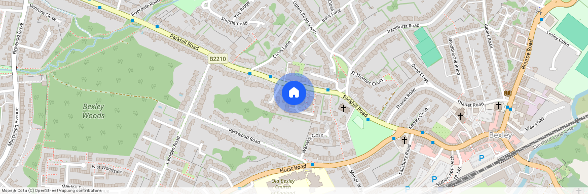 Parkhill Road, Bexley