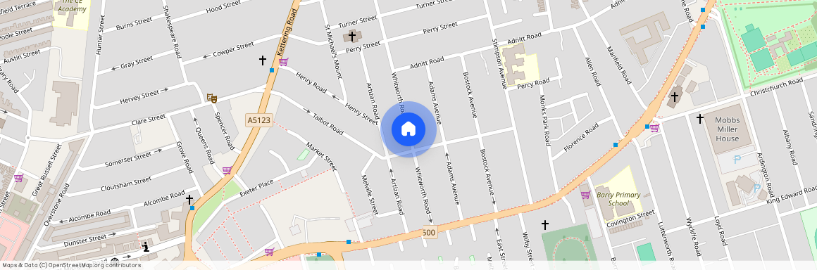 Whitworth Road, Abington, Northampton, Northamptonshire, NN1 4HQ