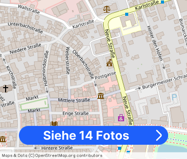 "Wohnen in der Innenstadt von Holzminden" 4, Zi.-Mietwohnung mit Da... - Foto 1