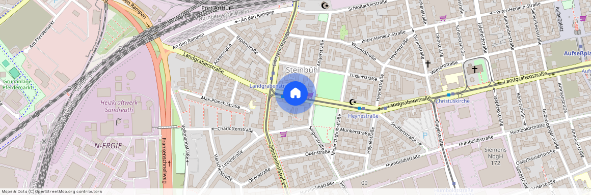 90443 Nürnberg (Mittelfr) - Südstadt