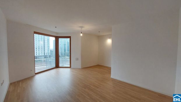 Sonnwendviertel: 1-Zimmer-Wohnung mit Balkon im 12. OG – Fitnessraum, Co-Working & Rooftop-Terrasse inklusive! - Photo 1