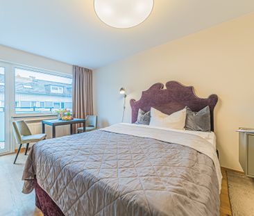 City-Residence: Modern ausgestattetes Apartment mit Balkon nahe Eur... - Photo 3