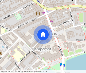 2-Zimmer Dachgeschosswohnung mit Blick auf den Kleinen Kiel | Lütt ... - Photo 1