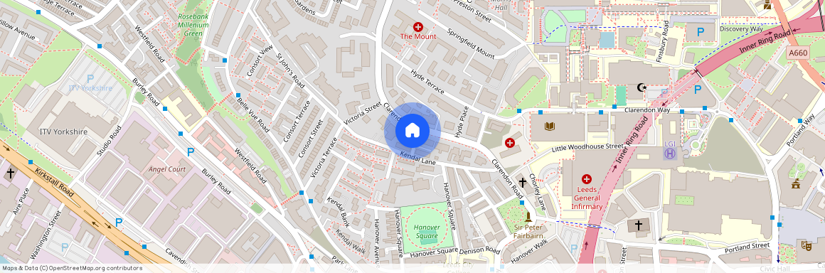 Flat 4, 51 Clarendon Road, LS2 9NZ, Leeds