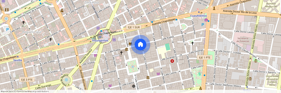 Calle Córdoba 31, Roma, 06700 Mexico City, CMX, Mexico