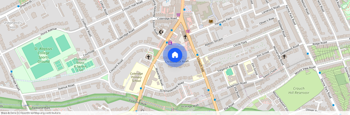 Christchurch Road, London, N8