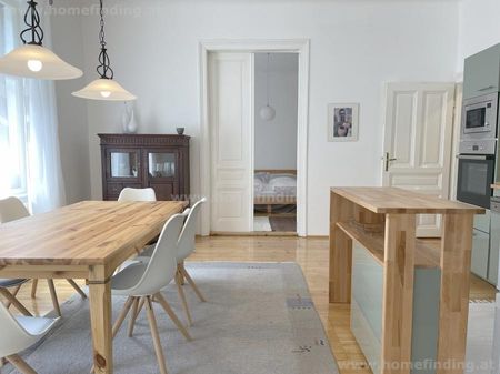 expat flat: möblierte 4-Zimmerwohnung (2 Schlafzimmer) nahe Mariahilfer Straße - Foto 3
