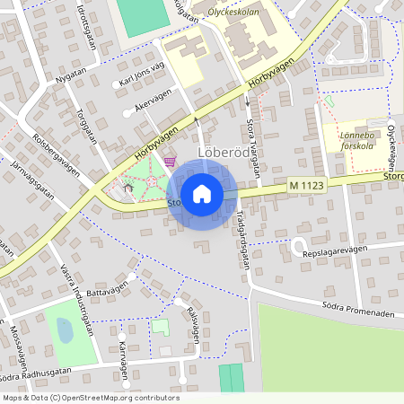 Storgatan, Löberöd