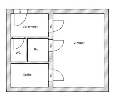 Nähe U6 Siebenhirten I 1-Zimmer mit separater Küche I an der Ketzer... - Photo 4