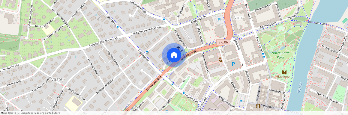 Falkenbergsgatan, Halmstad