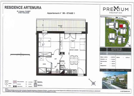 APPARTEMENT T2 45M - Photo 2