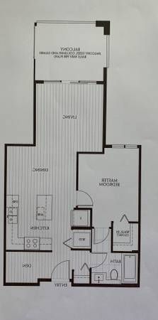 Edmonds Skytrain 1bed + Den 1bath - Photo 2