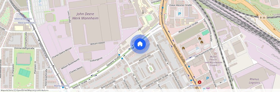 Speyerer Straße 17, 68199 Mannheim