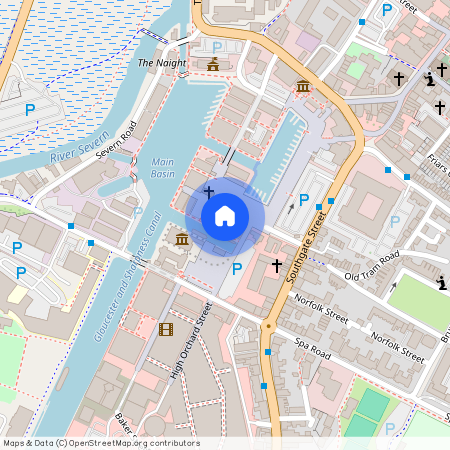 The Barge Arm, The Docks