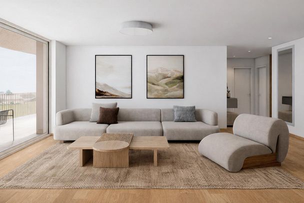 3.5-Zimmer-Neubauwohnung im Projekt "Am Rütenenweg" in Feuerthalen - Photo 1