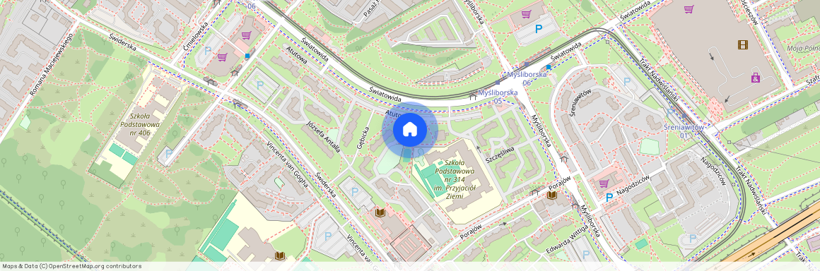 ul. Atutowa, Tarchomin, Białołęka, Warszawa, mazowieckie