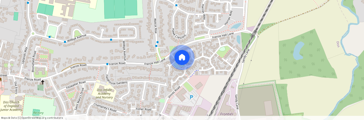 Sycamore Way, Diss