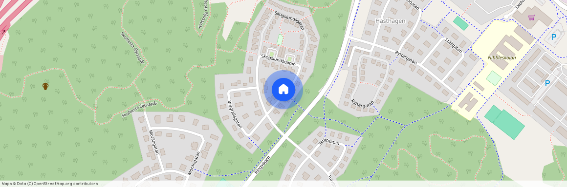 Skogslundsgatan, Köping