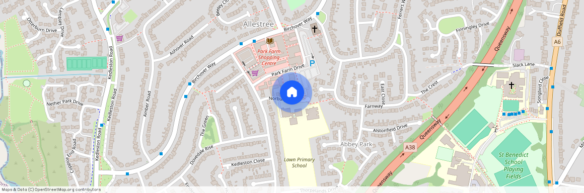 Norbury Close, Allestree, Derby, DE22 2QF