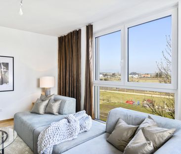 IDEALE 3-ZIMMER-WOHNUNG MIT BLICK ÜBER DIE PFERDEKOPPELN - Foto 3