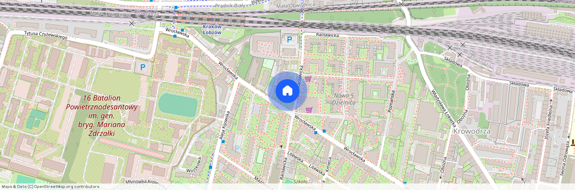 ul. Wrocławska, Krowodrza, Krowodrza, Kraków, małopolskie