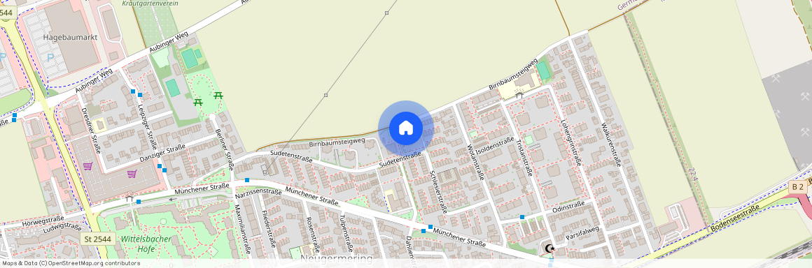 Sudetenstraße 19, 82110 Germering