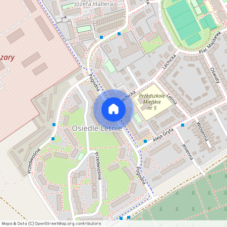 ul. Pogodna, Stargard, stargardzki, zachodniopomorskie