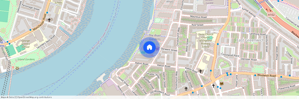 Granite Apartments, River Gardens Walk, Greenwich, SE10