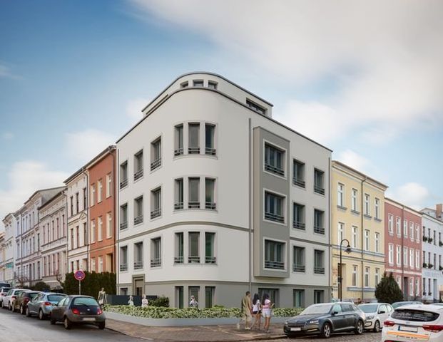 Zentrum - DG-Maisonettwohnung in Neubau mit Einbauküche und Dachterrasse zu vermieten - Photo 1