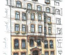 Jößnitzer Str. 147, Wohnung 1 ~~~ hochwertig saniert mit Einbauküch... - Photo 1