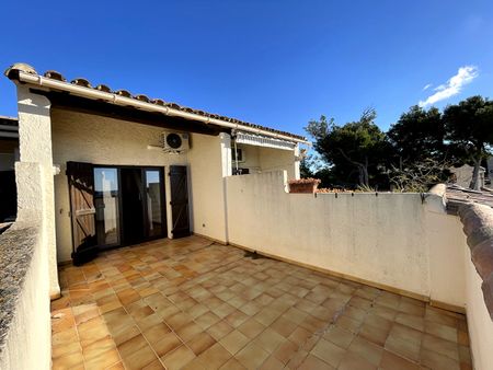 À louer - Carro Studio + mezzanine avec terrasse, aperçu mer et garage , - Photo 4