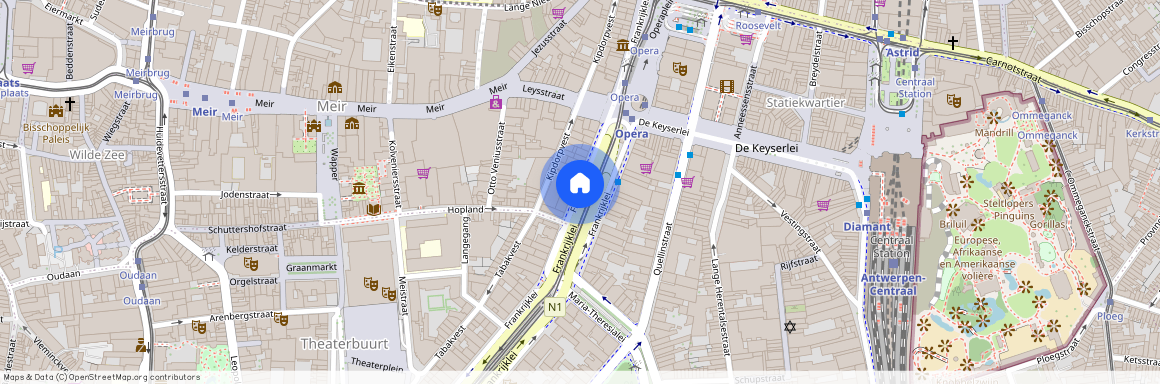 Frankrijklei 5 bus 17.13 | 2000 Antwerpen