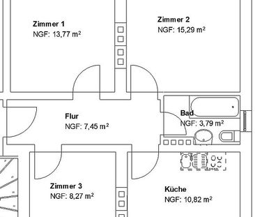 Zentral wohnen an der Fulda! - Photo 2