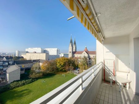 Teilmöblierte, sofort beziehbare 3-Zimmer Maisonette-Wohnung mit Loggia - Foto 2